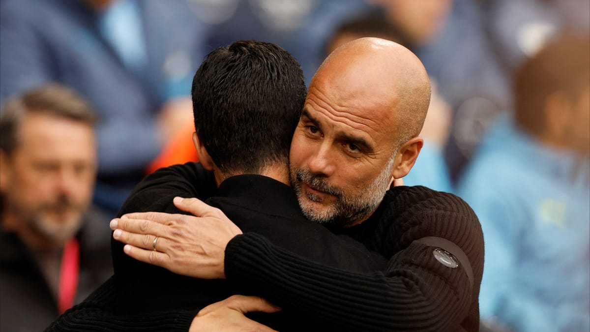 رسالة عاطفية من أرتيتا لغوارديولا