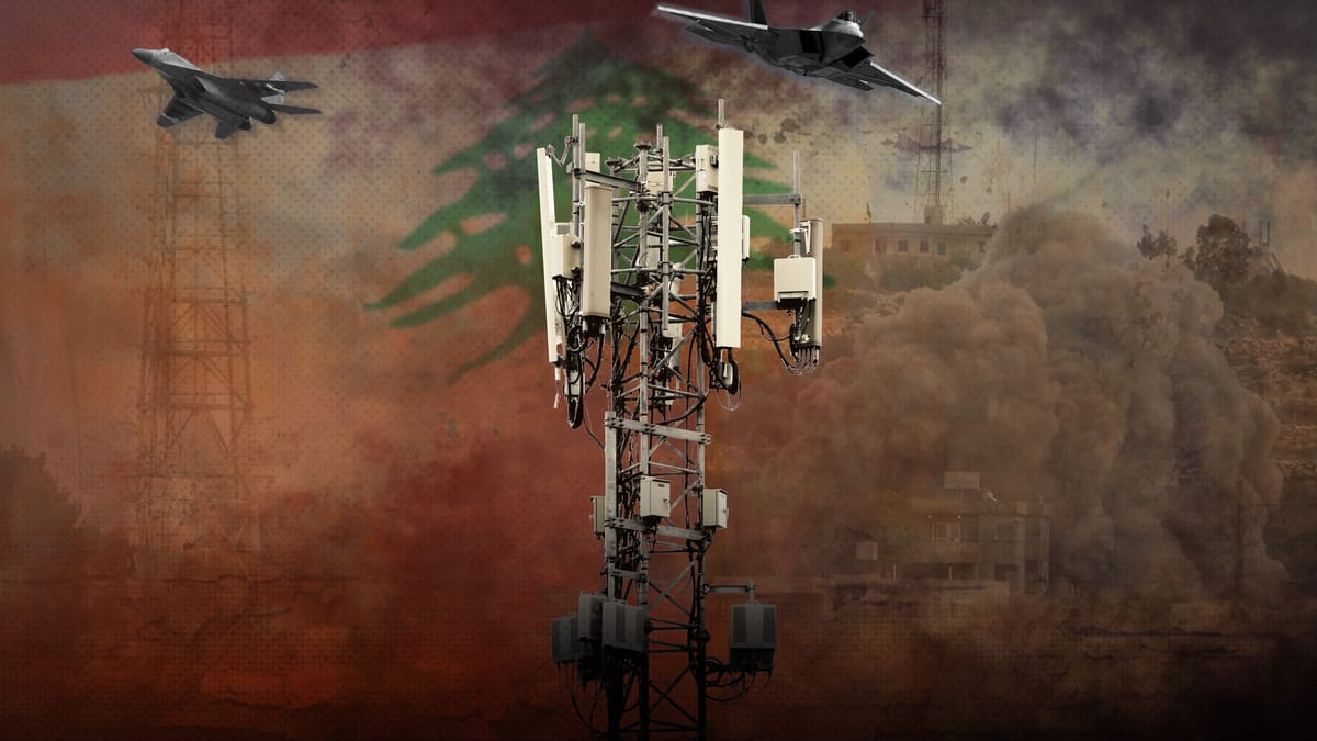"""قصف الأبراج"".. جنوب لبنان والبحث عن شبكة هاتف  "