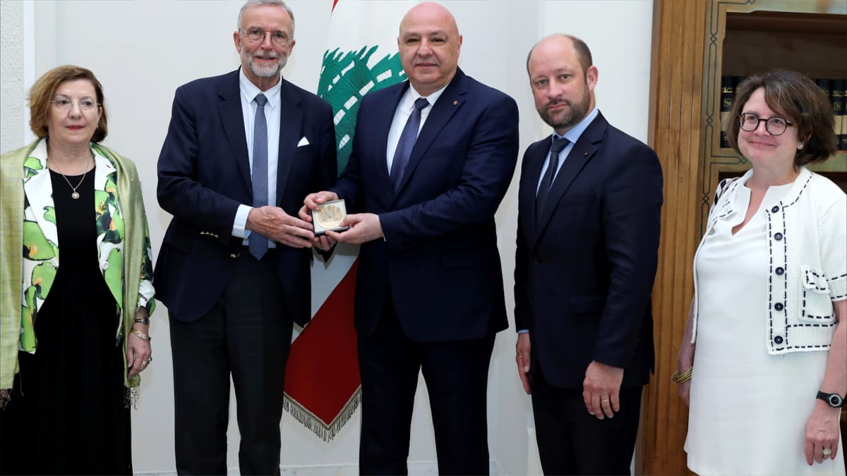 الرئيس اللبناني: حصر السلاح بيد الدولة "قرار اتخذ"