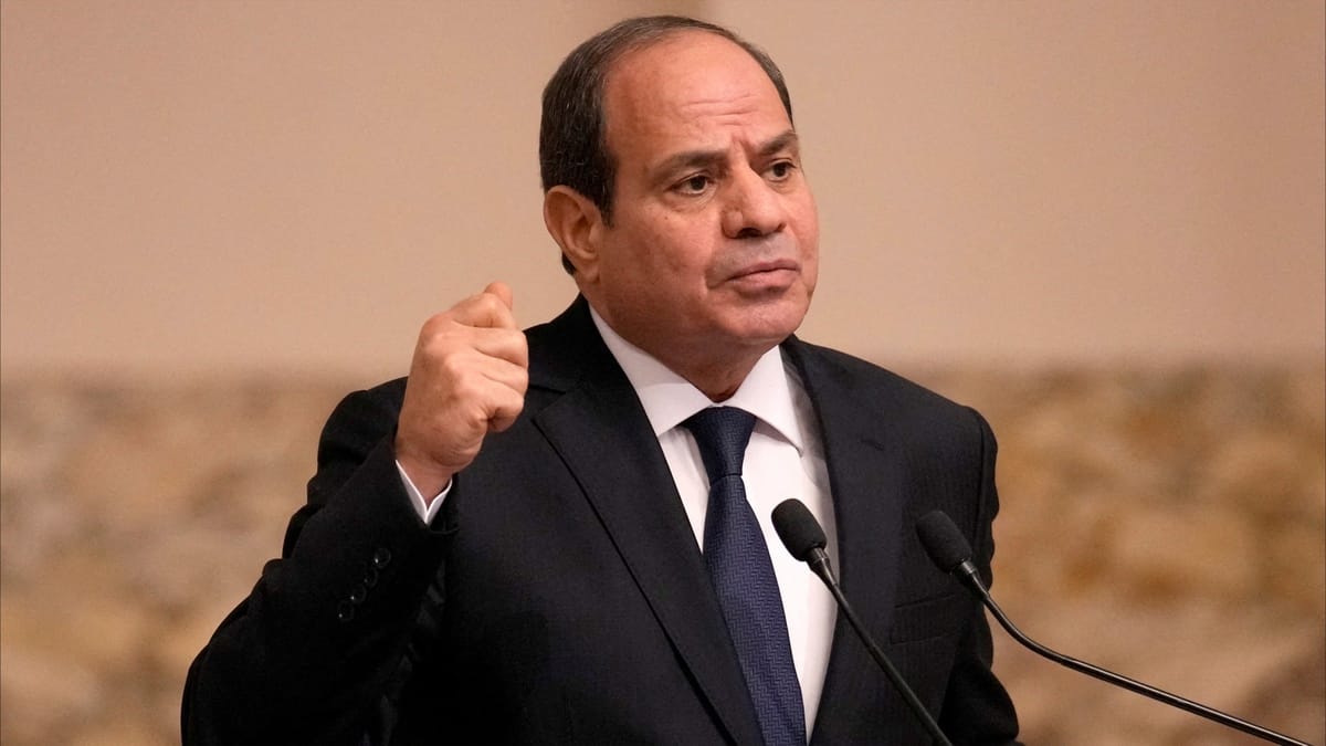 السيسي: حرب غزة تهدد أمن مصر القومي