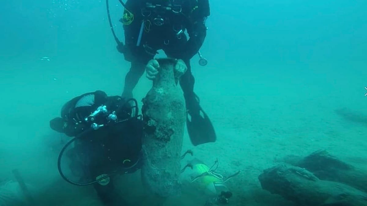 سفينة "الصوص السري".. اكتشاف كنز روماني في قاع البحر المتوسط