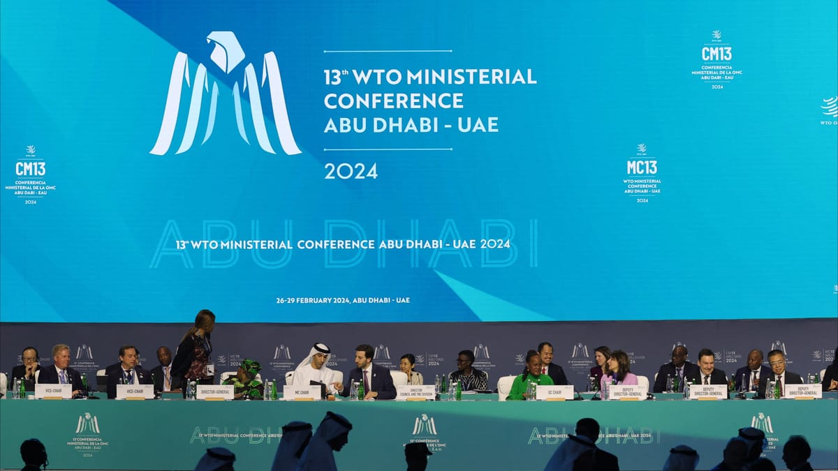 انطلاق مؤتمر "التجارة العالمية" في أبوظبي
