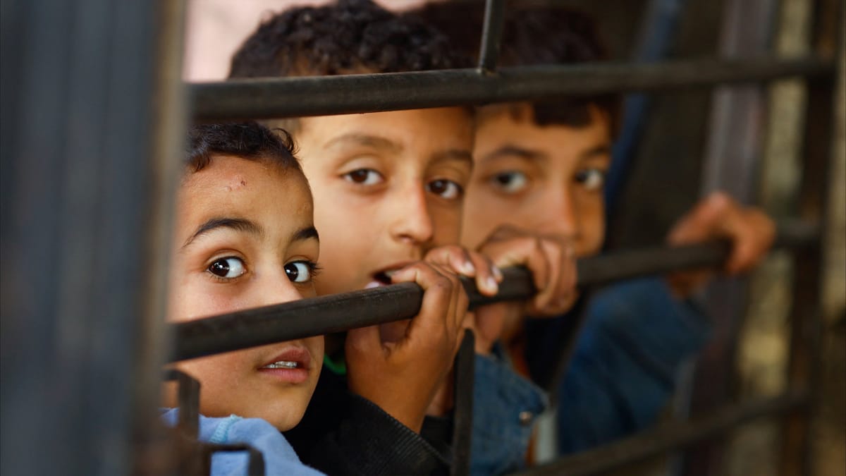 أطفال غزة ليس لديهم الطاقة للبكاء