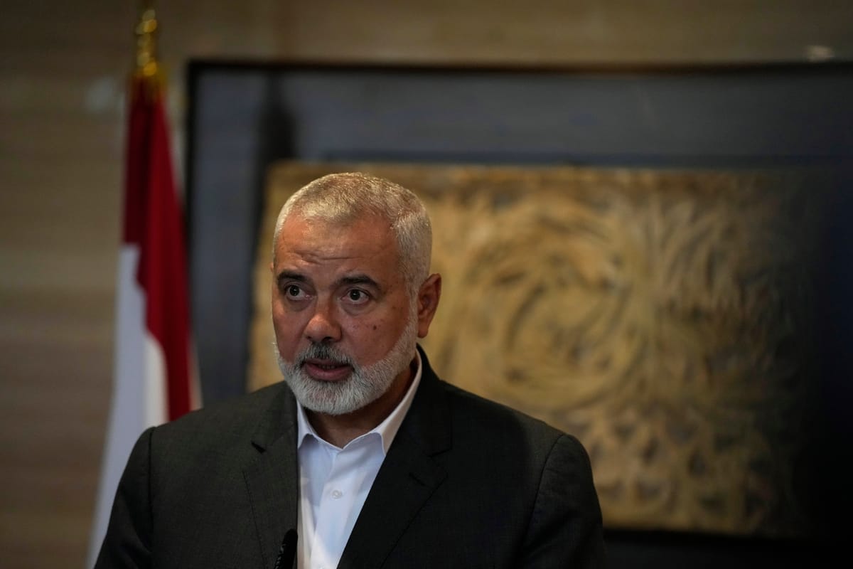 إسرائيل تقصف منزل إسماعيل هنية في غزة