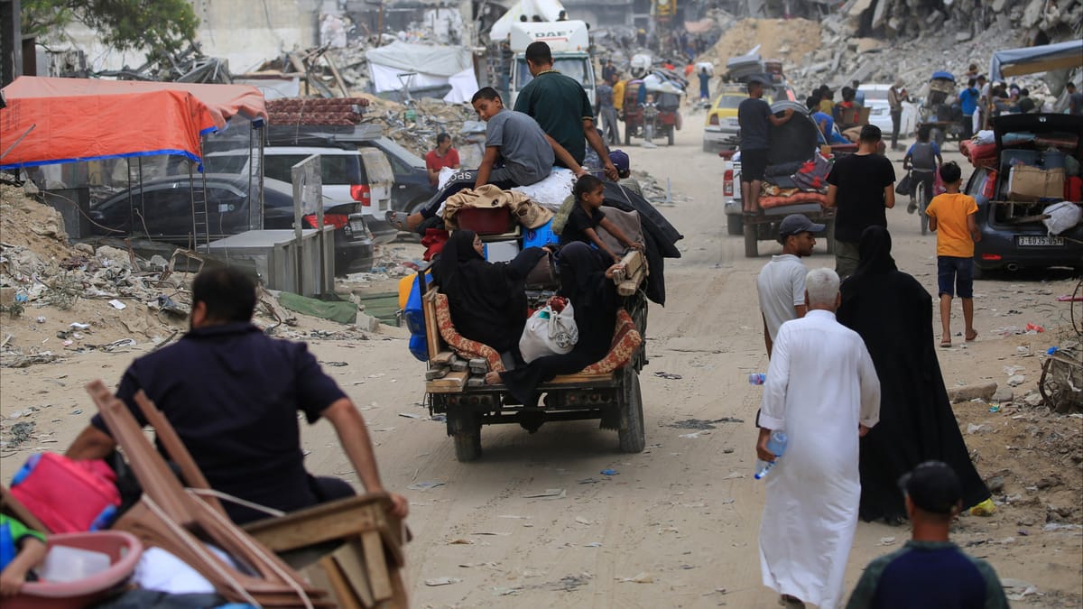 1.9 مليون نازح في غزة