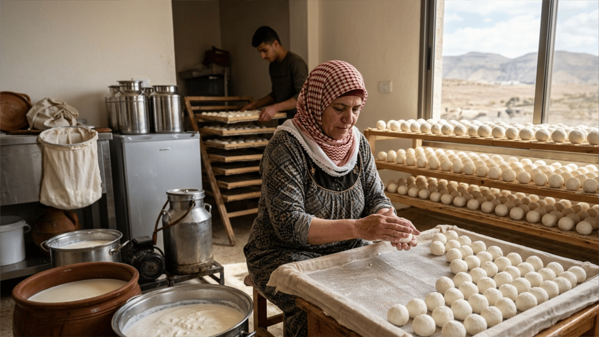 الجميد الأردني.. من وصفة الأجداد إلى مشروع اقتصادي