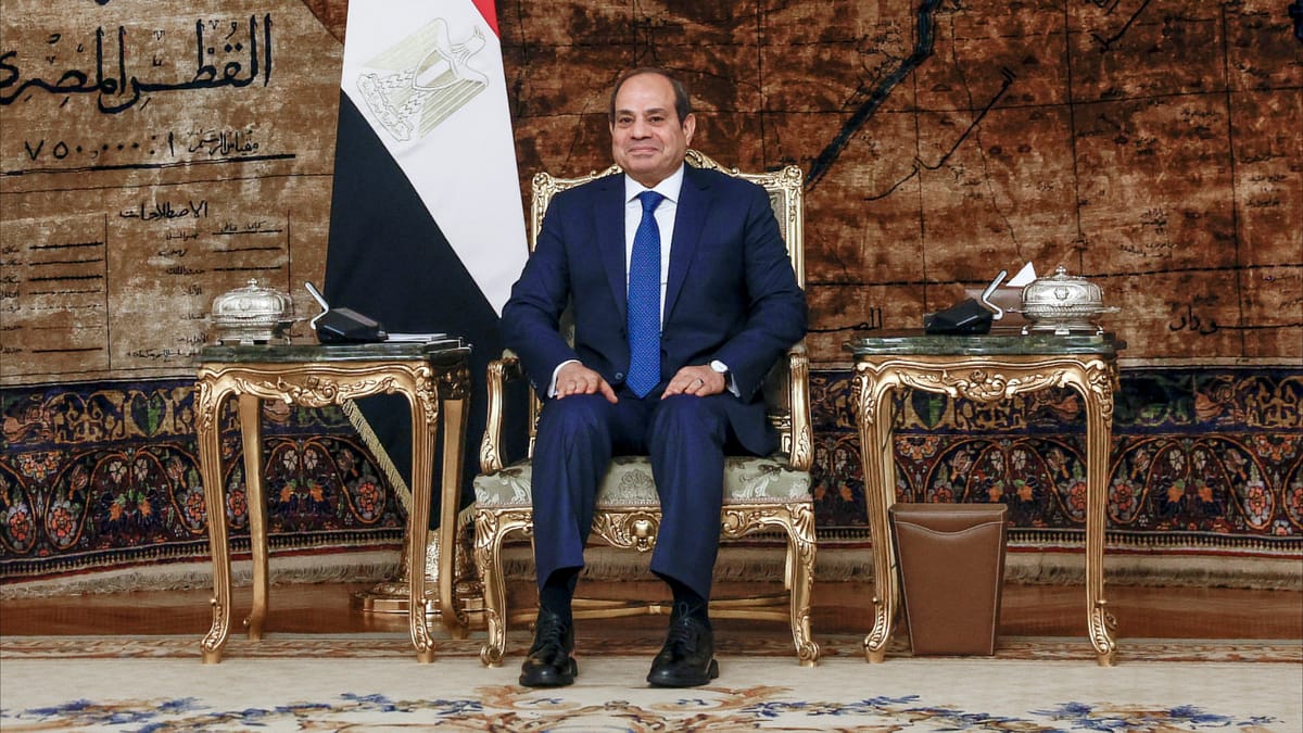 السيسي وبلينكن يناقشان وقف إطلاق النار في غزة