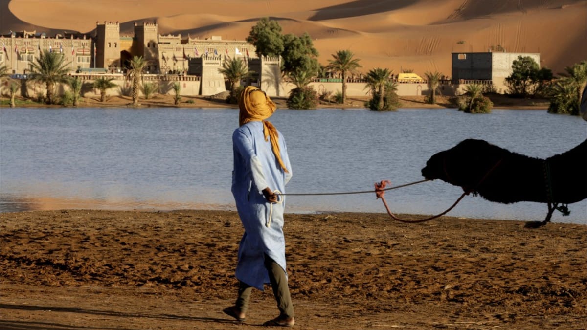 الأمطار تعيد السحر إلى بحيرات المغرب السياحية