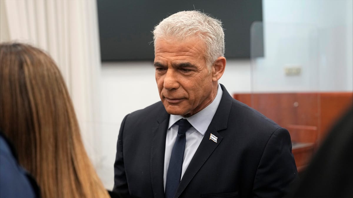 لابيد يعد نتنياهو بالدعم بشرط التوقيع