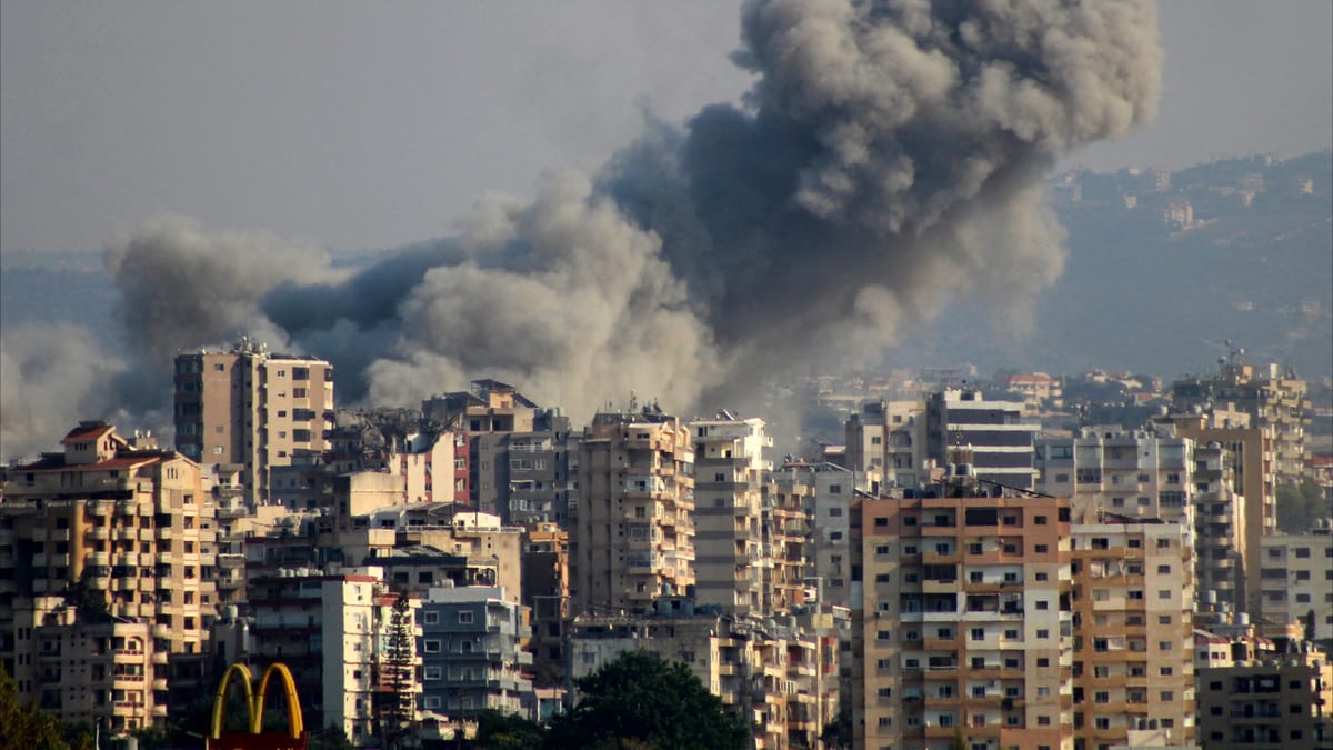 الضاحية الجنوبية تحت القصف الإسرائيلي بعد "الإنذار"