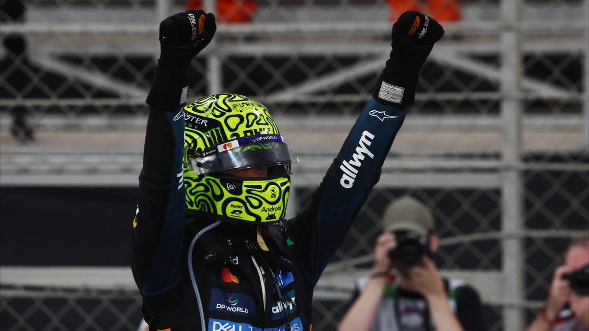 في سباق أبوظبي.. نوريس بطل العالم في فورمولا 1