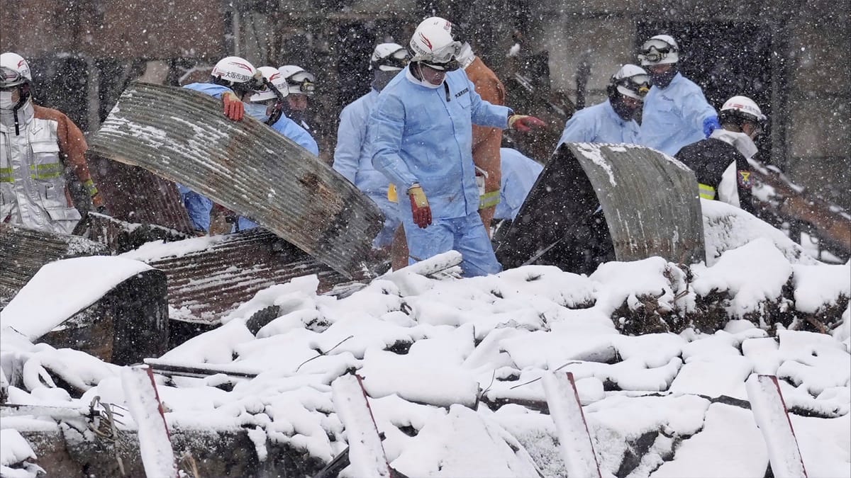 ارتفاع عدد المفقودين في زلزال اليابان إلى 323 شخصا