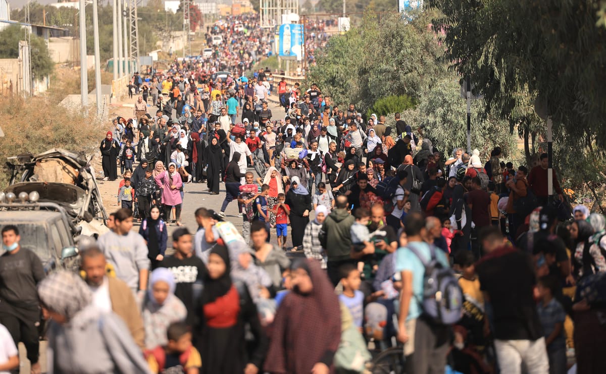نزوح مستمر من شمال قطاع غزة