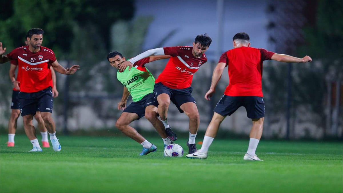 القنوات الناقلة لمباراة العراق والأردن في تصفيات كأس العالم 2026