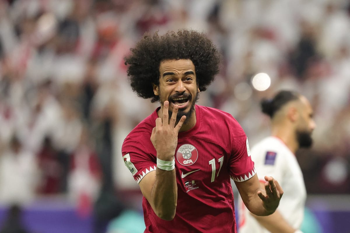 المغامرة الأردنية تنتهي بثلاثية قطر