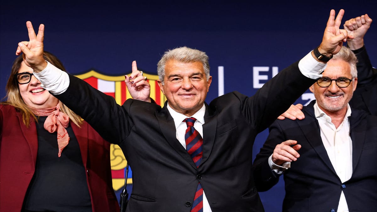 نحن الأحق به.. لابورتا يشعل ملف ملعب نهائي كأس العالم 2030