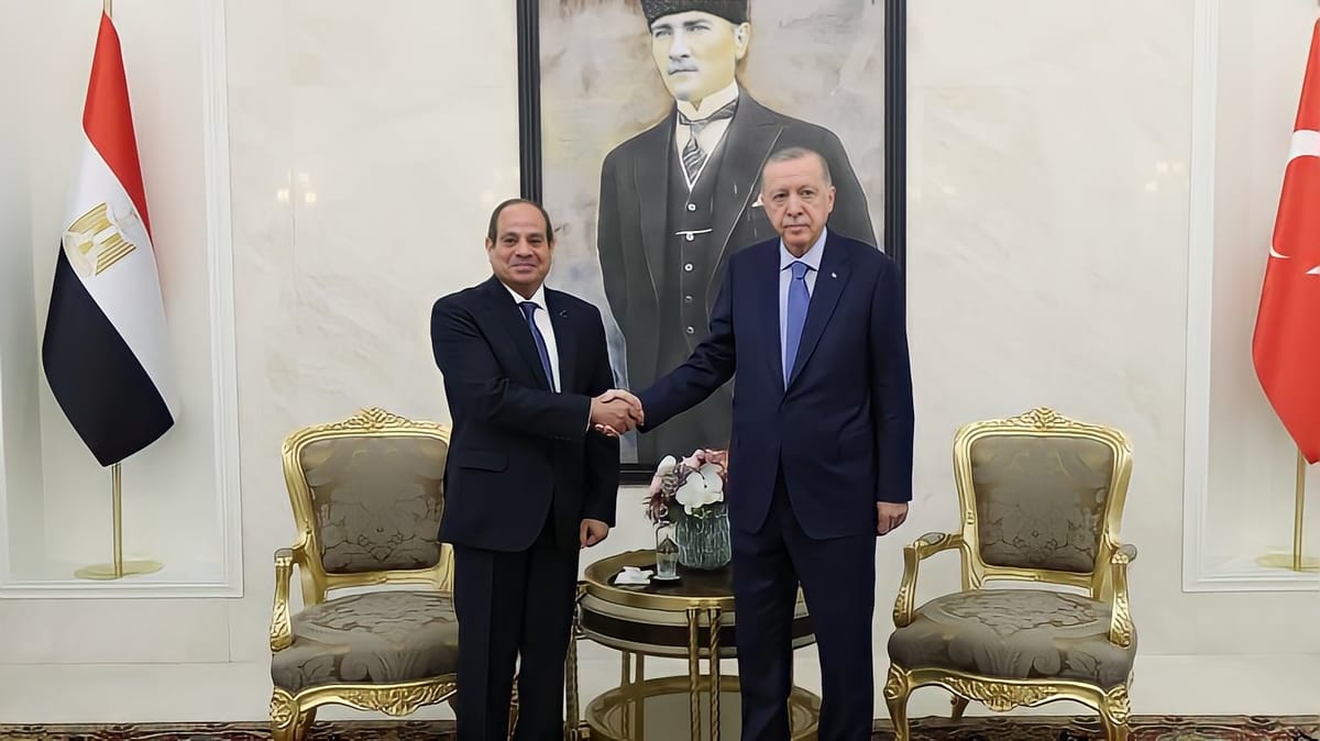 السيسي وأردوغان يوقعان العديد من مذكرات التفاهم