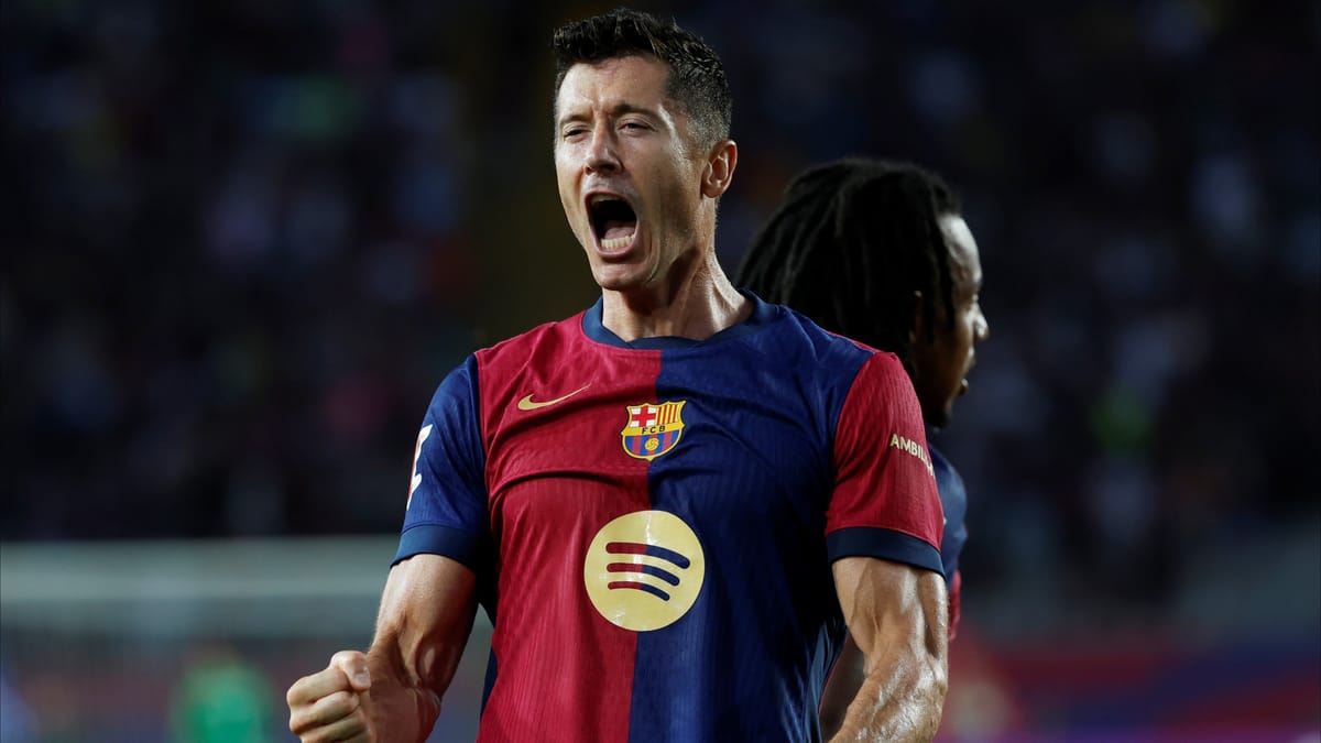 ليفاندوفسكي يواصل منح هداياه لبرشلونة في الليغا