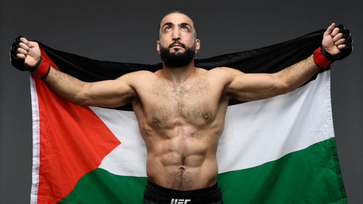 الفلسطيني بلال.. أول بطل عربي في UFC