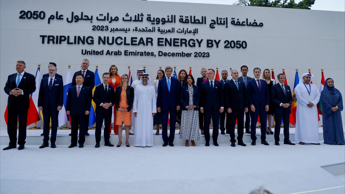 دعوة عالمية لمضاعفة مصادر الطاقة النووية 3 مرات بحلول 2050