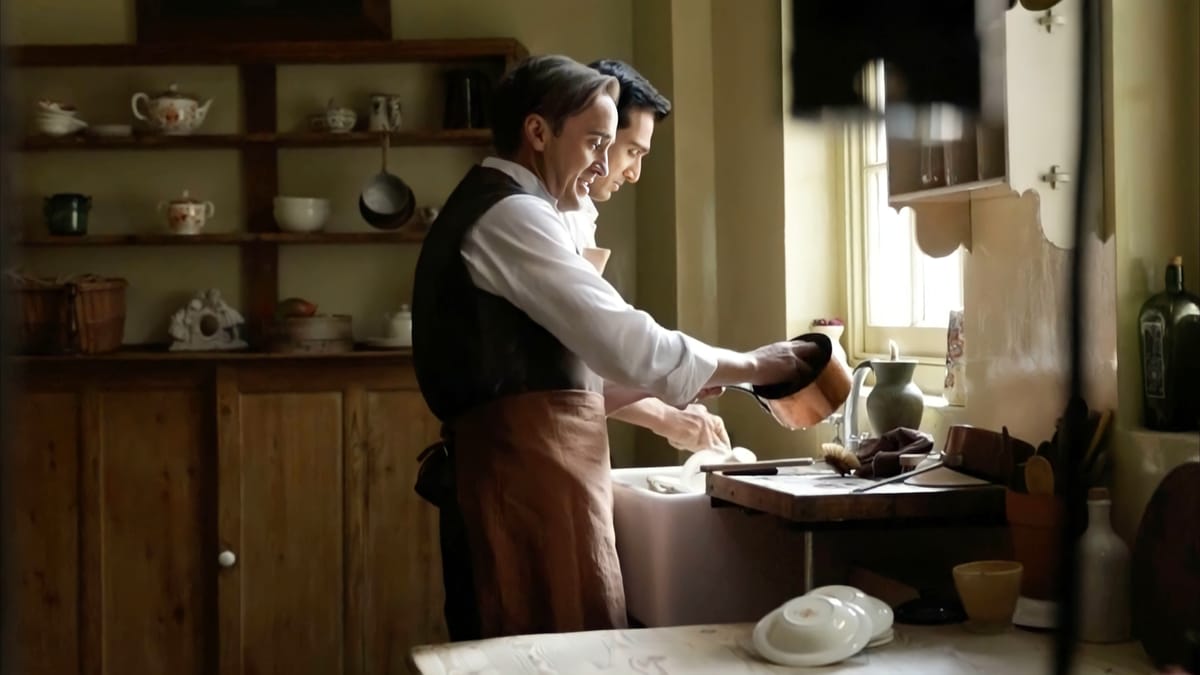 مهاتما غاندي في مسلسل مستوحى من The Crown