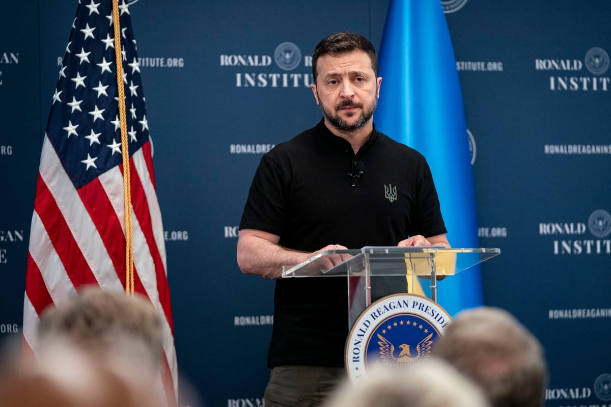 زيلينسكي من واشنطن: لا تنتظروا نوفمبر لمساعدتنا