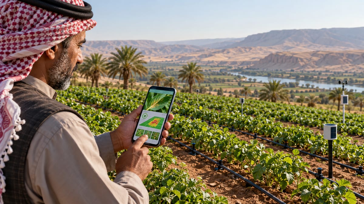 مزارع الأردن تروي نباتاتها بالبيانات.. وتكشف الآفات بالصوت