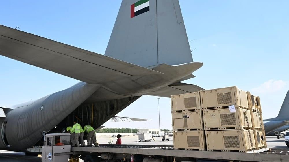 4 طائرات جديدة لتجهيز مستشفى الإمارات الميداني في غزة
