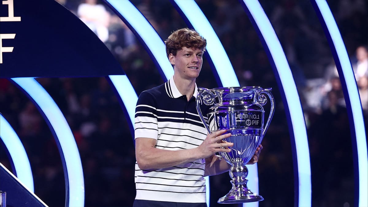 يانيك سينر.. صدارة تاريخية لموسم التنس