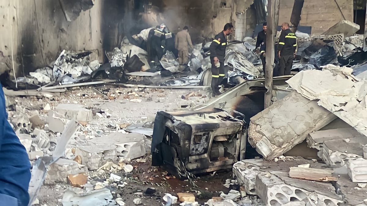 غارة إسرائيلية على بعلبك اللبنانية