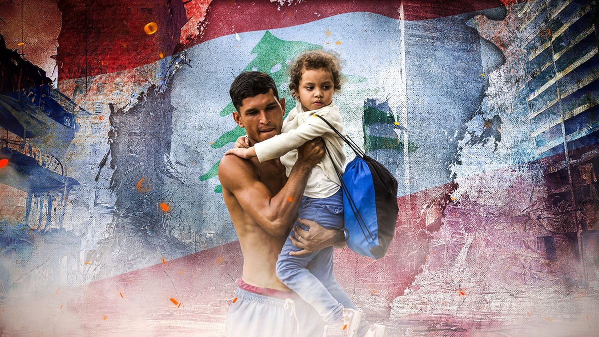 رحلة نزوح لبنانية.. مصطفى وعائلته يراقبون "التصعيد" من المدرسة