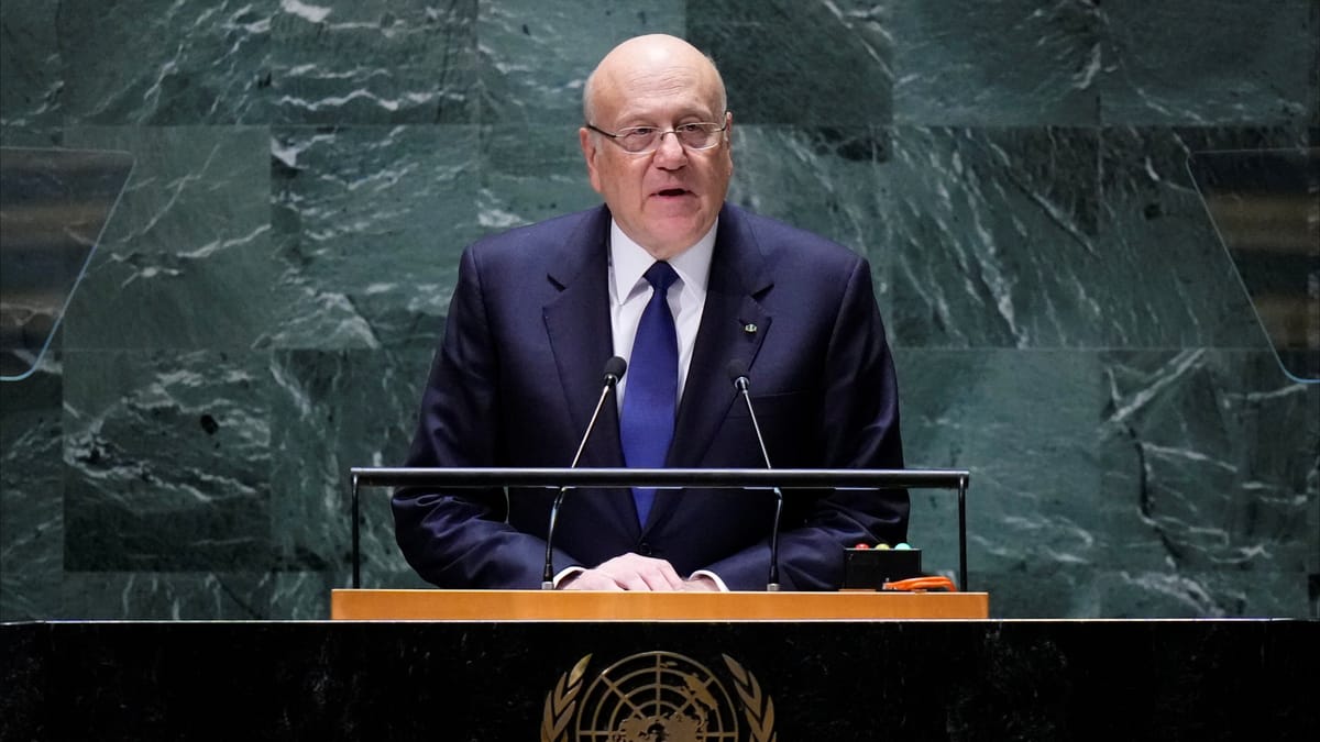 ميقاتي يطالب مجلس الأمن بحماية المدنيين اللبنانيين