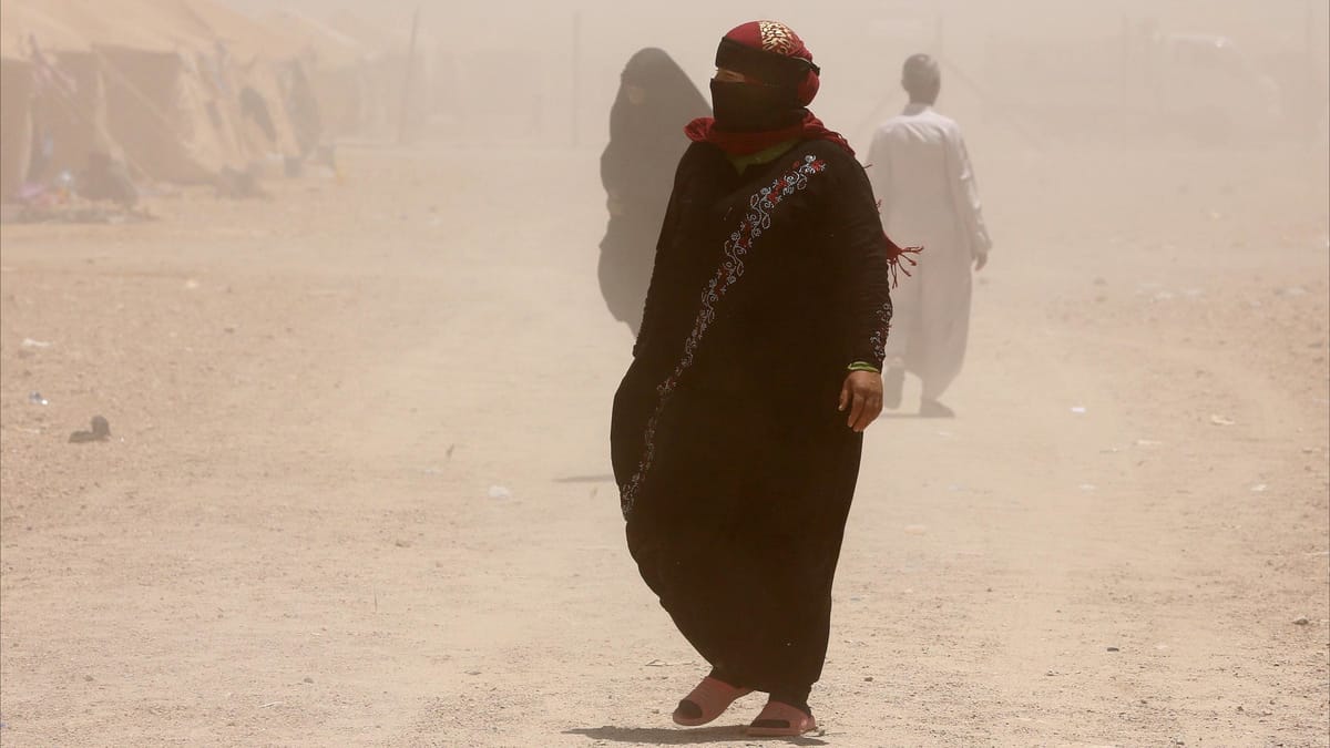 رفع "الراية البنفسجية" في العراق مع درجات حرارة تجاوزت الـ٥٠