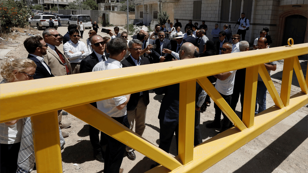 الجيش الإسرائيلي يطلق النار على وفد دبلوماسي قرب جنين