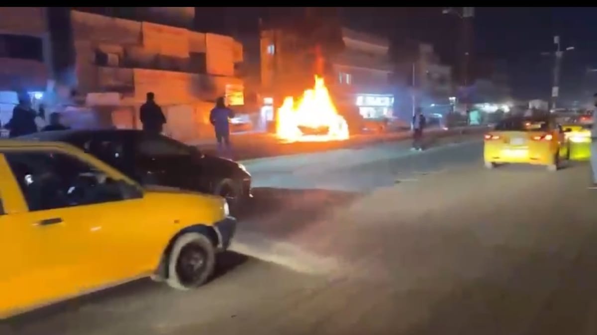 قصف يستهدف سيارة لـ"الحشد" في بغداد