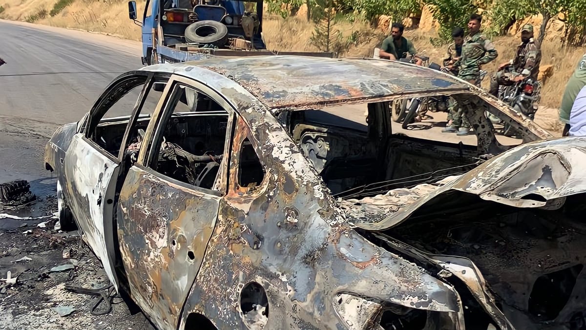 قتيل في قصف إسرائيلي على طريق دمشق- بيروت