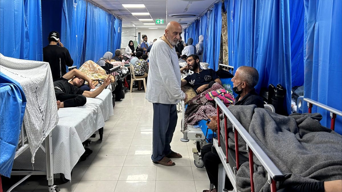 يوم قصف المستشفيات.. حنان وريحان يبكيان المرضى والأشلاء