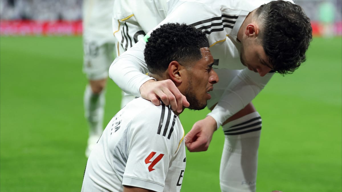 بيلينغهام يثير القلق في ريال مدريد وإنكلترا
