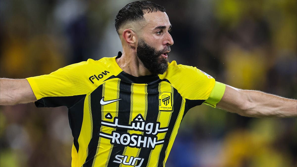 ليلة مثيرة لبنزيمة في الدوري السعودي
