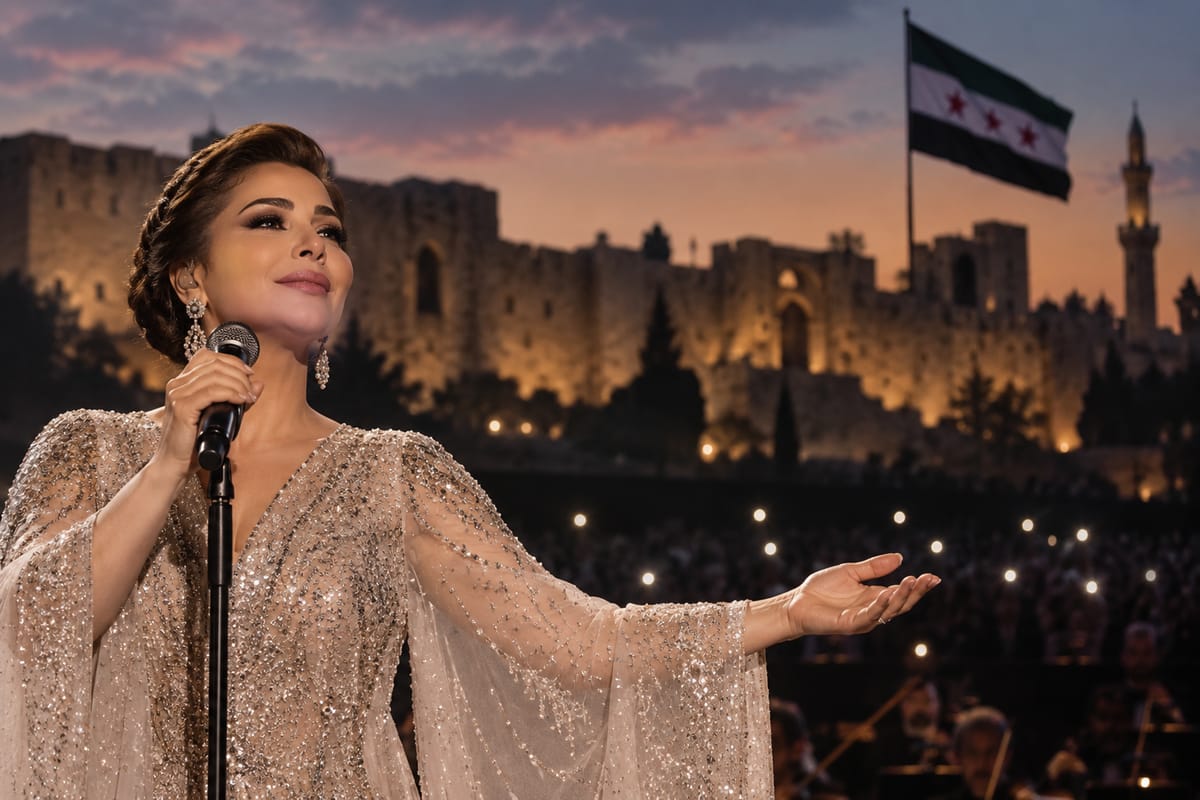 أين اختفى حفل أصالة الثاني في دمشق؟
