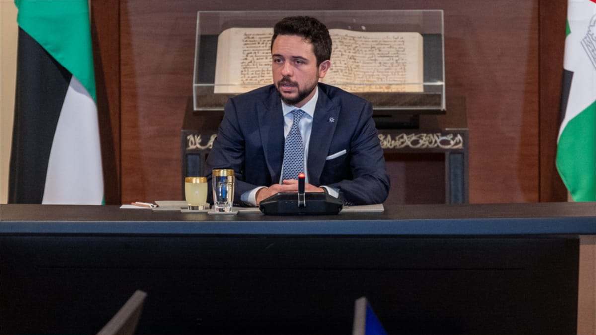 ولي عهد الأردن يستقبل مولودته الأولى