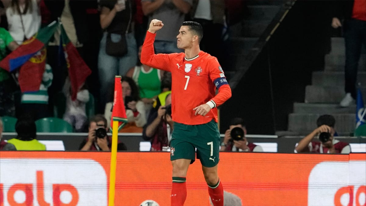 رونالدو يلهم ديوكوفيتش بعمر الـ40 عاما