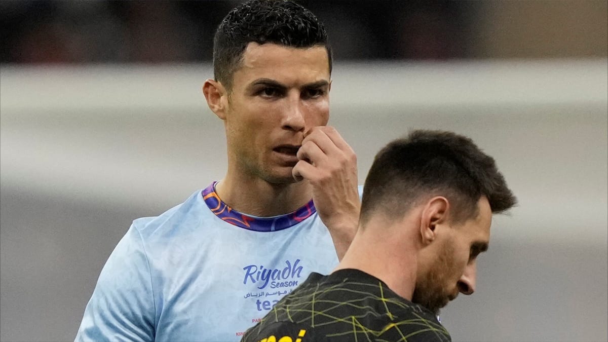 ميسي ورونالدو وجها لوجه من جديد