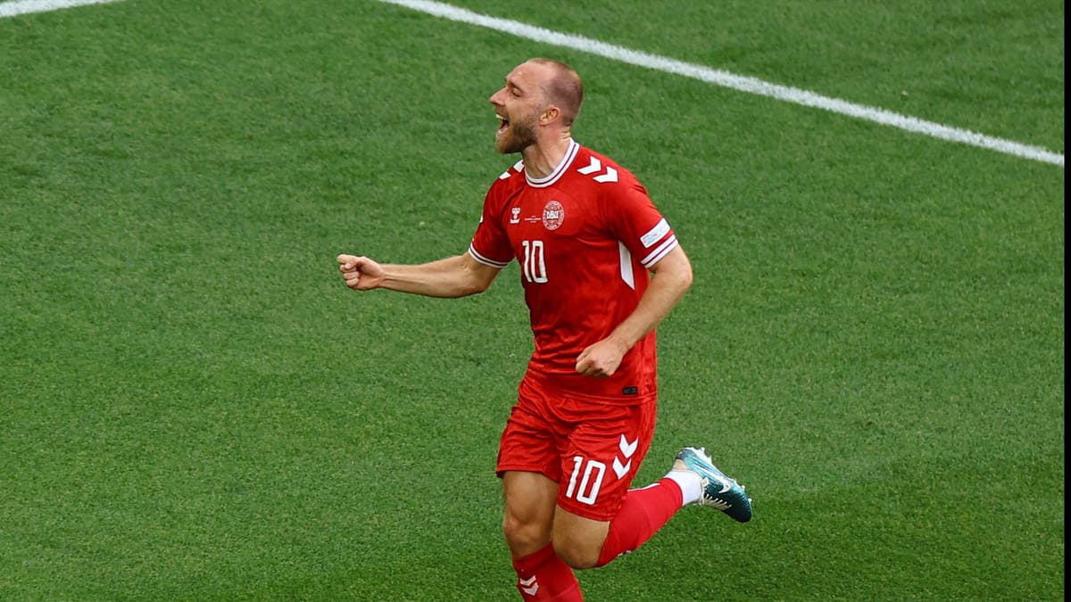 قلب إريكسن "ينبض" من جديد في اليورو