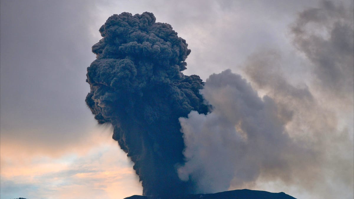 البركان القاتل يثور من جديد