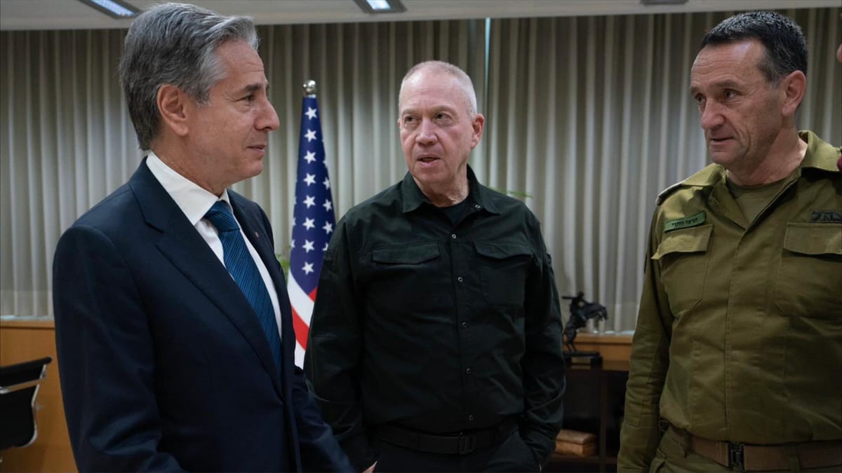 غالانت يطالب بلينكن بتقسيم "الضغط" على حماس