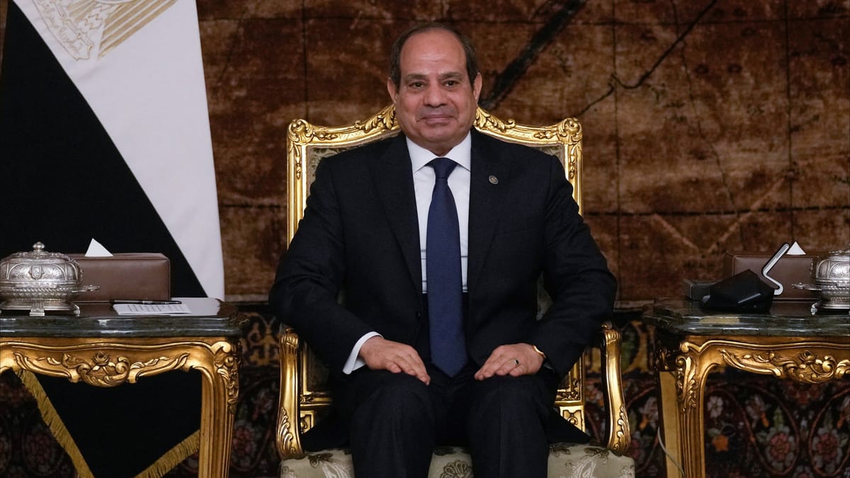 السيسي يبحث مع مدير الـCIA جهود التوصل لوقف إطلاق النار
