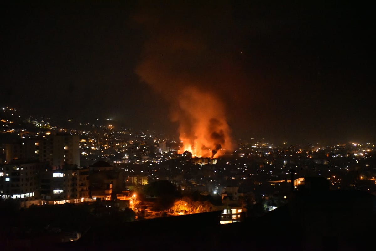 نزوح جماعي من معقل حزب الله