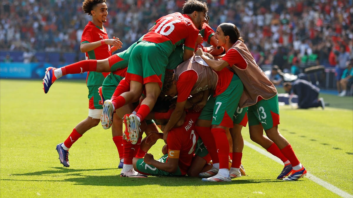 بسيناريو المونديال.. المغرب يحلق في نصف نهائي الأولمبياد