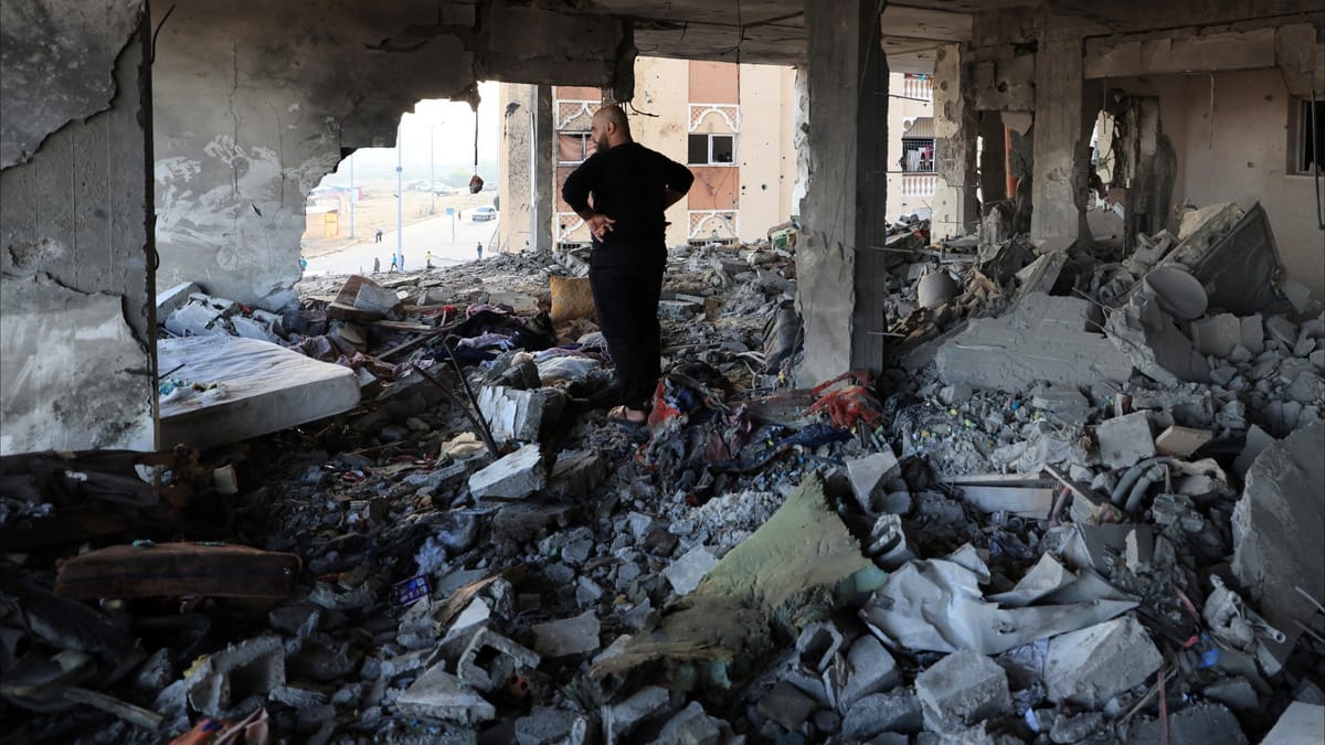 مقتل 15 فلسطينيا في غارة جوية غربي خانيونس